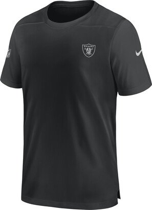 Men's Dri-FIT Sideline Coach (NFL Las Vegas Raiders) Top in Black