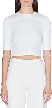 Crewneck Cropped Top