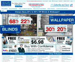 Steve's Blinds & Wallpaper Promo Codes & Coupons