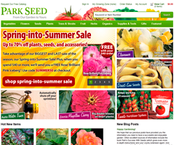 Park Seed Promo Codes & Coupons