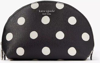 Morgan Sunshine Dot Small Dome Cosmetic Case