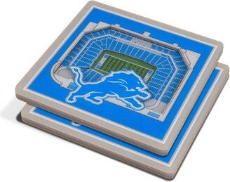 NFL Detroit Lions 3D Stadium View Coaster