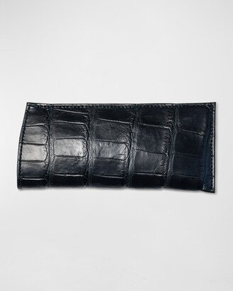 Men's Alligator Eyeglass Case