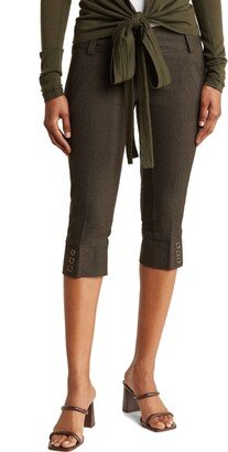 Vertigo Paris Low Rise Skinny Fit Capri Pants