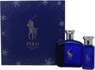 Men's Polo Blue 2Pc Gift Set