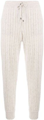 Tapered Knitted Trousers