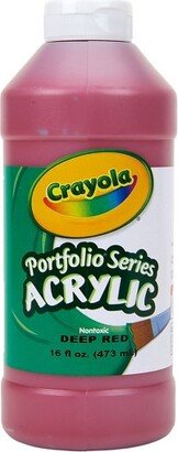 Portfolio Acrylic Paint Deep Red 16 oz. (20-4016-115) 204016115