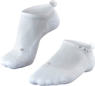 White Pom Pom Golf Socks