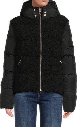 Isere Faux Fur Down Puffer Jacket