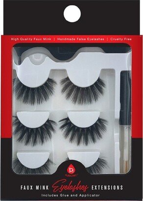 Faux Mink Style False Eyelashes Extensions