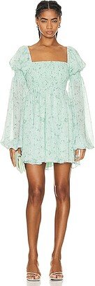 Kinsley Mini Dress in Mint