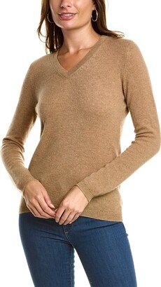 V-Neck Cashmere Pullover-AA