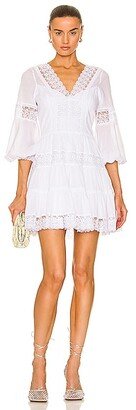 Violette Mini Dress in White