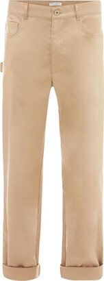 Straight-Leg Chino Trousers-AM