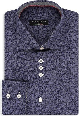 Masutto Mateo 92 Classic Fit Cutaway Collar Dress Shirt