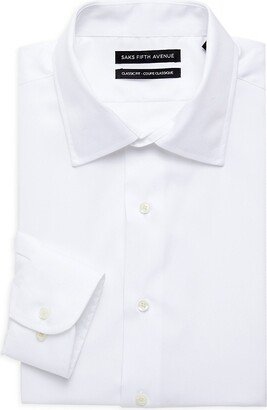 Saks Fifth Avenue Made in Italy Saks Fifth Avenue Men's Classic Fit Dress Shirt