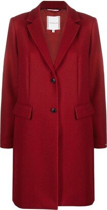 Single-Breasted Notch Lapels Coat