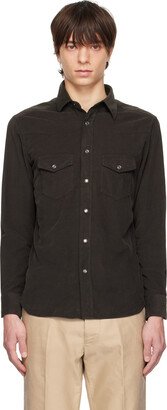 Brown Leisure Shirt