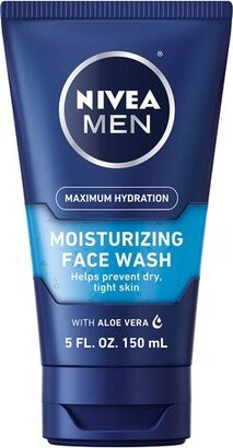 Men Maximum Hydration Moisturizing Face Wash with Aloe Vera - 5 fl oz