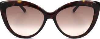 Cat-Eye Frame Sunglasses-BF