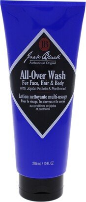 All-Over Wash for Face Hair and Body For Men 10 oz Body Wash