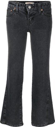 Noughties low-waist bootcut jeans