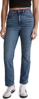 Cali High Waist Demi-Boot Jeans