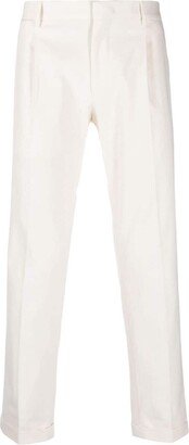 Mid-Rise Tapered Trousers-AA