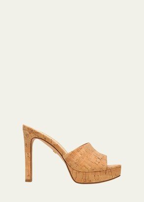 Dali Cork Slide Platform Sandals-AA