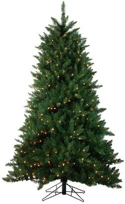 Northlight 7.5' Pre-Lit Montana Pine Artificial Christmas Tree - Clear Lights