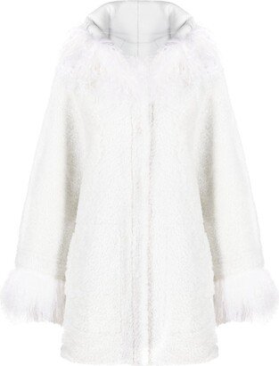 Loly hooded shearling jacket