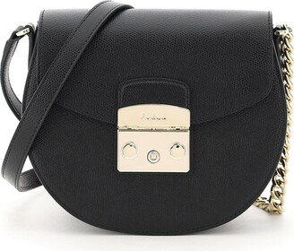 Metropolis Logo Engraved Crossbody Bag