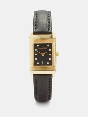 Vintage Jaeger-lecoultre Reverso 18kt Gold Watch-AB