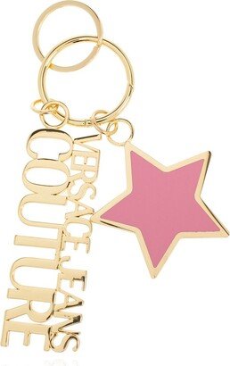 Stars Logo-Charm Keychain