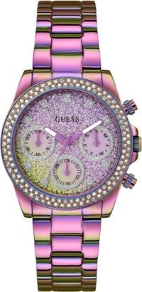 Women's 38mm Watch - Iridescent Bracelet Iridescent Dial Iridescent Case