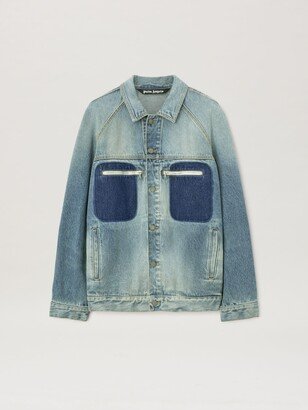 Reserve Dye Loose Denim Jacket