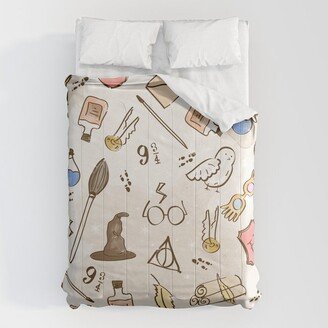 Wizarding Pattern Comforter