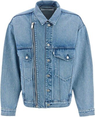 Double Fastening Denim Jacket