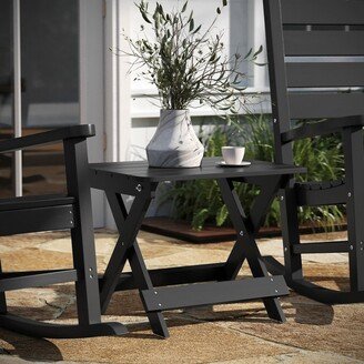 Taylor & Logan All-Weather Portable Folding Adirondack Side Table