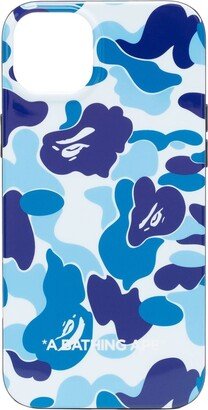 abstract-print iPhone 14 Plus case