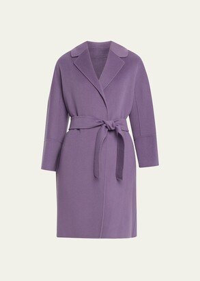 Arona Belted Double-Face Wool Coat