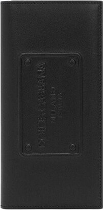 Logo-Debossed Bi-Fold Wallet-AA