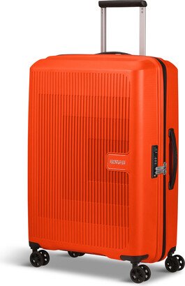 AEROSTEP SPINNER 4 wheel 67cm expandable orange suitcase