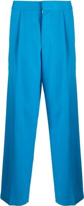 Bonsai Wide-Leg Pleated Trousers