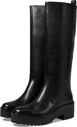 Carlee Tall Combat Boot (Black) Women's Boots