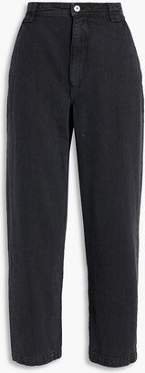 Houston high-rise straight-leg jeans