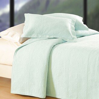 Aqua Matelasse Standard Sham