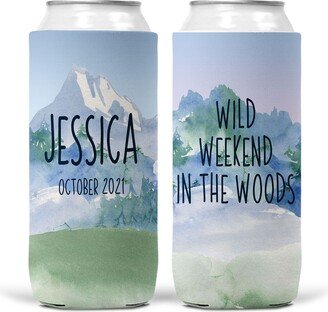 Mountain Party Can Huggers. Slim Wedding Favors. Asheville Bachelorette Colorado