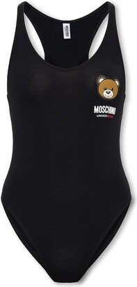 Bodysuit With Logo-AA