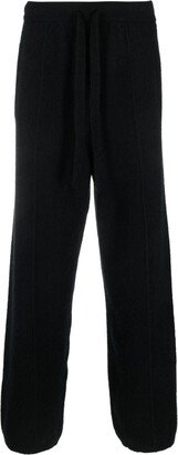 Straight-Leg Knitted Trousers